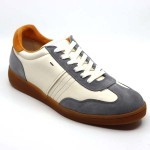 Lorenzi sneaker beige leder 15531